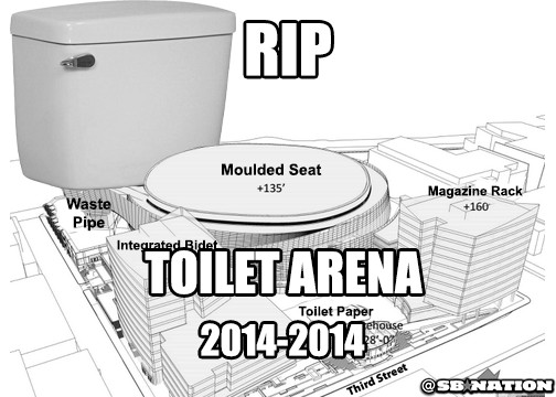 RIP Toilet Arena